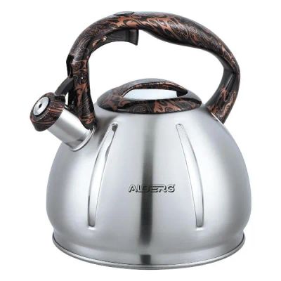 Лот: 25339719. Фото: 1. Чайник со свистком ALBERG 3 л... Чайники, заварники, турки