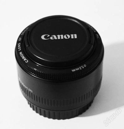 Лот: 66772. Фото: 1. Объектив Canon EF 50mm f/1.8 ll... Светофильтры