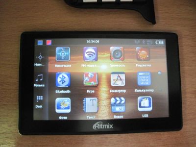 Лот: 5481250. Фото: 1. Ritmix RGP-565 со стилусом. GPS-навигаторы