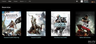 Лот: 9369694. Фото: 1. Аккаунт Uplay для PS 3 с играми... Аккаунты
