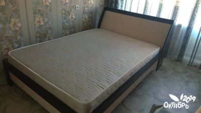 Лот: 15036254. Фото: 1. Кровать с матрацом. Кровати