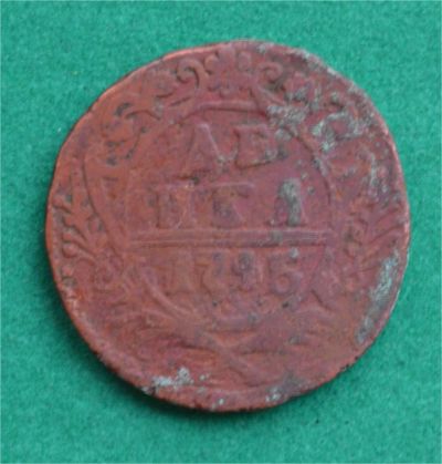 Лот: 7344947. Фото: 1. денга 1745 (514). Россия до 1917 года