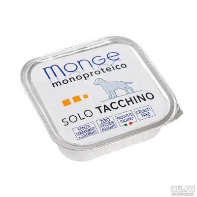 Лот: 10400285. Фото: 1. корм Monge Monoproteico Solo Для... Корма