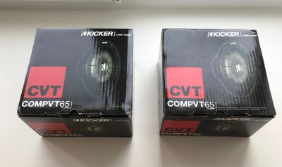 Лот: 15656090. Фото: 1. Kicker CompVT65 Сабвуферы 16,5см... Сабвуферы