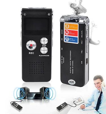 Лот: 5398050. Фото: 1. Цифровой диктофон CL-R30 8Gb с... Диктофоны