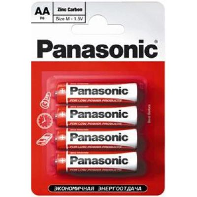 Лот: 13588810. Фото: 1. Батарейка Panasonic Zinc Carbon... Батарейки, аккумуляторы, элементы питания