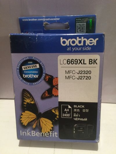 Лот: 12629695. Фото: 1. Картридж Brother LC669XL BK для... Картриджи, расходные материалы