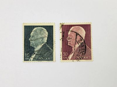 Лот: 23964261. Фото: 1. Игнаций Мосцицкий, президент... Марки