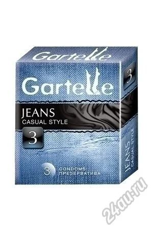 Лот: 5898740. Фото: 1. Презервативы Gartelle Jeans Casual... Презервативы