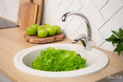 Лот: 9148290. Фото: 1. Смеситель для кухни Оникс, высокий... Смесители