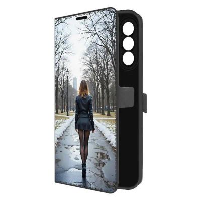 Лот: 25135163. Фото: 1. Чехол Krutoff Eco Book "Весна... Чехлы, бамперы