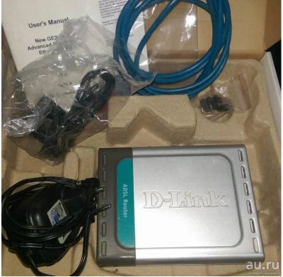 Лот: 13199113. Фото: 1. Роутер D-link DSL-500T в заводской... Маршрутизаторы (роутеры)