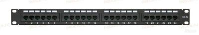 Лот: 2770087. Фото: 1. Патч панель Netlan 19", 1U, 24... Другое (сетевые устройства)
