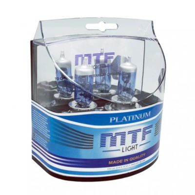 Лот: 6703534. Фото: 1. Лампа MTF platinum H4 60/55w 12v. Оптика и освещение