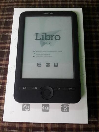 Лот: 5194721. Фото: 1. 6'' Электронная книга QUMO Libro... Электронные книги