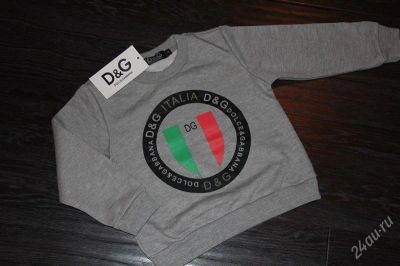 Лот: 2085219. Фото: 1. Толстовка DOLCE & GABANNA. Свитера, худи, толстовки