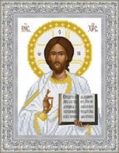 Лот: 5159739. Фото: 1. Господь Вседержитель - 2. Заготовка... Вышивание