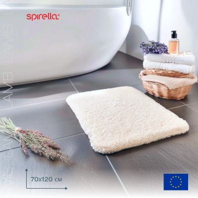 Лот: 24943413. Фото: 1. Коврик для ванной 70x120см Spirella... Аксессуары для ванной