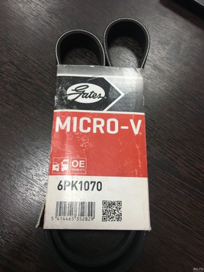 Лот: 18167664. Фото: 1. Ремень для генератора MICRO-V... Двигатель и элементы двигателя
