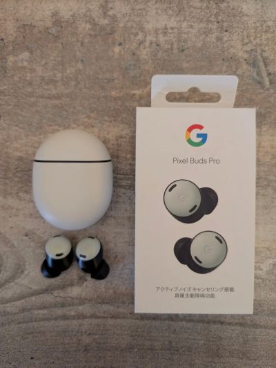 Лот: 25587007. Фото: 1. Google Pixel Buds Pro (Fog). Наушники, гарнитуры