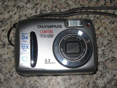 Лот: 332845. Фото: 1. Цифровая фотокамера Olympus C-370. Цифровые компактные