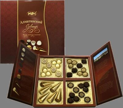 Лот: 9170789. Фото: 1. Конфеты шоколадные Алматинский... Шоколад, конфеты