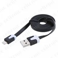 Лот: 6591330. Фото: 1. USB Дата-кабель Micro USB плоский... Дата-кабели, переходники