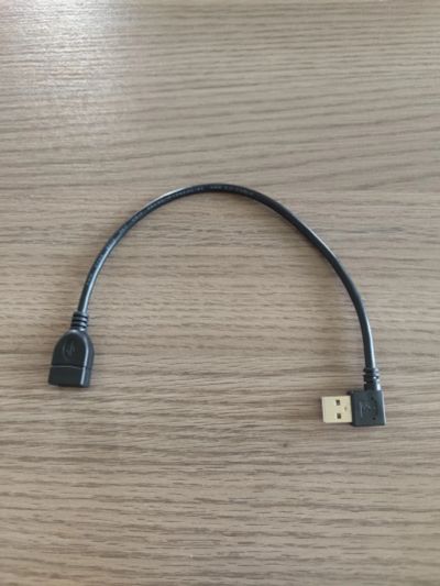 Лот: 25409865. Фото: 1. Угловой провод usb. Дата-кабели, переходники
