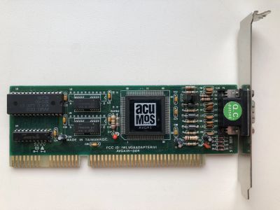 Лот: 25115615. Фото: 1. ISA 256Kb Acumos AVGA1 AvGAIR-D04... Видеокарты