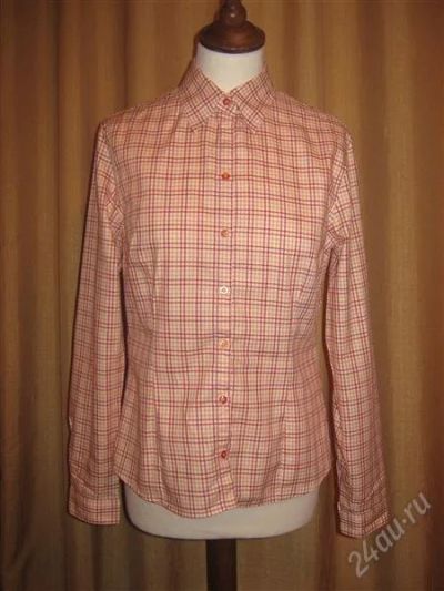 Лот: 2042296. Фото: 1. Клетчатая рубашка Massimo Dutti... Блузы, рубашки, водолазки