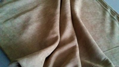 Лот: 15224415. Фото: 1. Портьерный микровелюр - канвас... Шторы, тюль