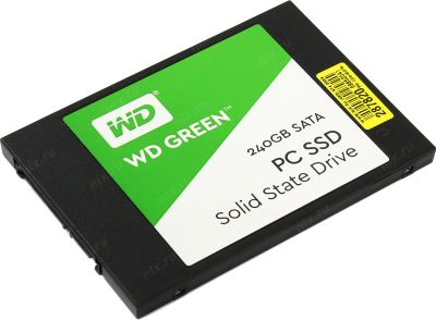 Лот: 18798686. Фото: 1. SSD 240 Gb SATA 6Gb/s WD Green... SSD-накопители
