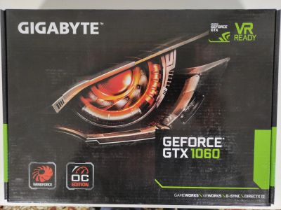 Лот: 17176811. Фото: 1. Видеокарта GTX 1060 6Gb. Видеокарты
