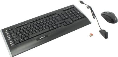 Лот: 10648678. Фото: 1. Беспроводной комплект A4Tech 9300F... Клавиатуры и мыши