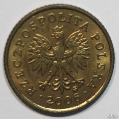 Лот: 2127045. Фото: 1. 1 грош 2006 год. Польша. Европа