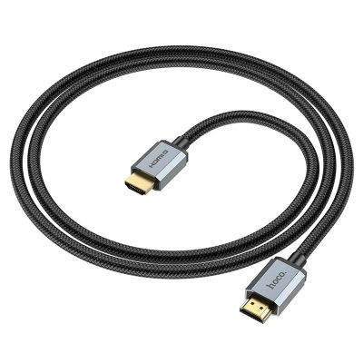 Лот: 24878627. Фото: 1. Кабель HDMI V2.0 1м Hoco US03... Шнуры, кабели, разъёмы