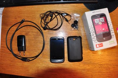 Лот: 3228898. Фото: 1. HTC wildfire - сенсор частично... Смартфоны