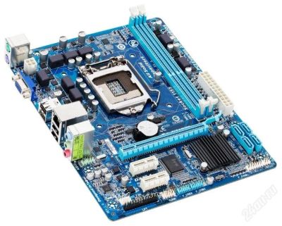 Лот: 2863163. Фото: 1. GIGABYTE GA-H61M-DS2. Материнские платы