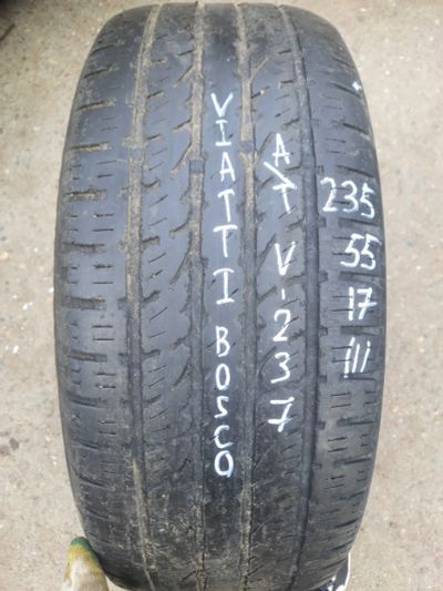 Лот: 23604751. Фото: 1. 1шт 235-55-17 Viatti Bosco A/T... Шины