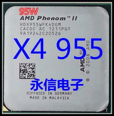 Лот: 11265118. Фото: 1. Процессор Phenom II X4 955 (HDX955WFK4DGM... Процессоры