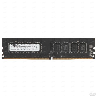 Лот: 13856451. Фото: 1. 8Gb DDR4 2400MHz Foxline [FL2400D4U17S-8G... Оперативная память