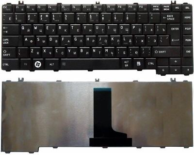 Лот: 11765026. Фото: 1. Клавиатура для ноутбука Toshiba... Клавиатуры для ноутбуков