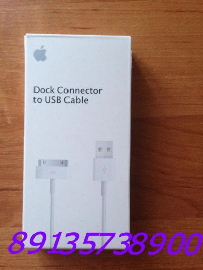 Лот: 6513312. Фото: 1. Кабель Оригинал usb iphone 4 4s... Дата-кабели, переходники
