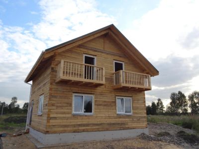 Лот: 4455035. Фото: 1. Продам дом 8м*8м - 2а этажа, пристройка... Дома