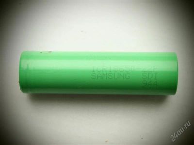 Лот: 2146791. Фото: 1. Оригинал Samsung ICR 18650 - 22F... Батарейки, аккумуляторы, элементы питания