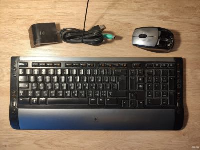Лот: 17036866. Фото: 1. Мышь и клавиатура Logitech. Клавиатуры и мыши