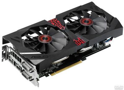 Лот: 8247151. Фото: 1. Asus Radeon R9 285 Strix-R9285-DC2OC-2GD5. Видеокарты