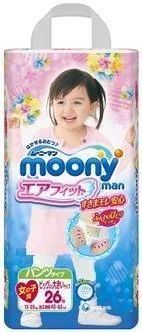 Лот: 1744412. Фото: 1. Японские подгузники-трусики Moony... Детская гигиена