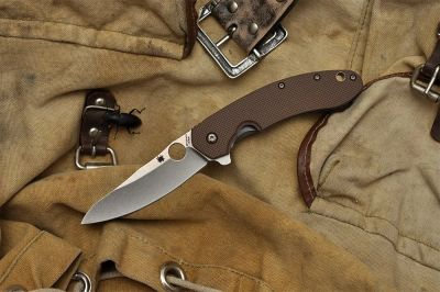 Лот: 7578633. Фото: 1. Spyderco Brad Southard Folder... Ножи, топоры