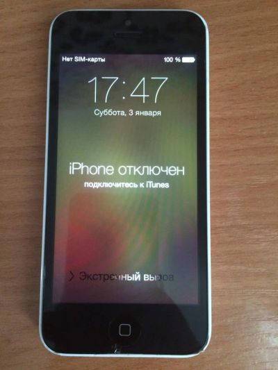 Лот: 5697261. Фото: 1. Iphone 5c (16 Gb, White). Смартфоны